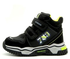 Демісезонні черевики для хлопчика Kimboo Чорний (YF937 black (27 (17,5 см))
