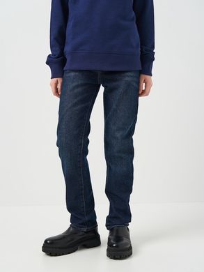 Прямые джинсы Levi's Ribcage Straight Ankle для девочки Темно-синий (312 pvu retrograde (140 (10A))