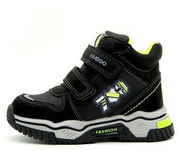 Демисезонные ботинки для мальчика Kimboo Черный (YF937 black (27 (17,5 см))