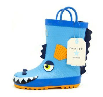 Резиновые сапоги для мальчика Crafted Синий (Crafted27 blue (26 (17 см))