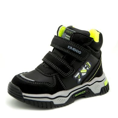 Демісезонні черевики для хлопчика Kimboo Чорний (YF937 black (22 (14,5 см))