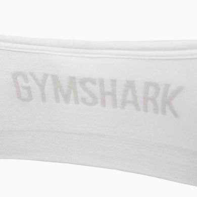 Фитнес топ, спортивный бюстгалтер женский Gymshark Белый (GLUW4532-WH white (M (38))
