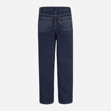 Прямые джинсы Levi's Ribcage Straight Ankle для девочки Темно-синий (312 pvu retrograde (140 (10A))