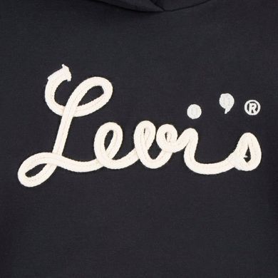 Туніка Levi's на флісі з капюшоном для дівчаток Чорний (500 tun pvu black (92 (2A))