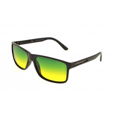 Водійські окуляри для чоловіків Matrixs Зелено-жовтий з чорним (PA1775 green-yell-black)