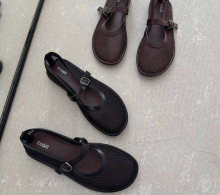 Балетки в сіточку Meideli Жіночі Коричневий 36 (23,5 см) (w5231 brown)