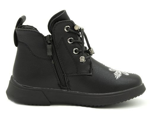 Черевики для дівчаток Ytop Чорний (YD1034 black (29 (18,8 см))