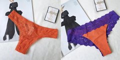 Комплект трусиков бразилианок женские Tezenis Оранжево-фиолетовый (1SB982 orange, purple (S))