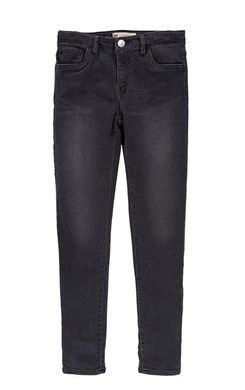 Джинси Levi's для дівчинки 710 Skinny підросткові Чорний (356 pvu black (140 (10A))