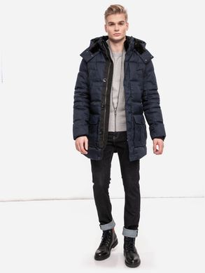 Зимняя куртка Парка Tom Tailor мужская Темно-синий S (1015054 d-blue)
