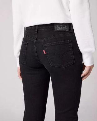 Джинси Levi's для дівчинки 710 Skinny підросткові Чорний (356 pvu black (140 (10A))