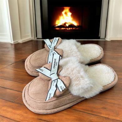 Комнатные тапочки женские Scarlett Коричневый (6015 brown (36-37 (23,5 см))