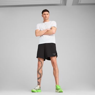 Шорты PUMA X HYROX ULTRAWEAVE 6" SHORTS MEN мужские Черный (526886 01 black lav25 (L)