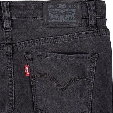 Джинси Levi's для дівчинки 710 Skinny підросткові Чорний (356 pvu black (140 (10A))
