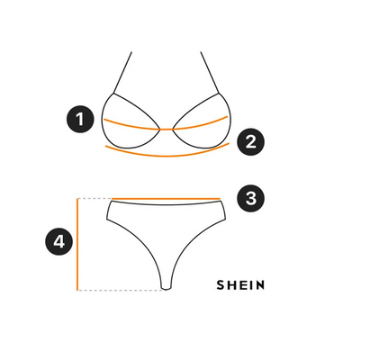 Пеньюар+трусики женский Shein Черный (7535C black (1XL))