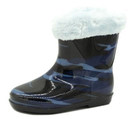 Резиновые сапоги для мальчиков Dual камуфляжная (007-298 blue (22 (14,5 см))