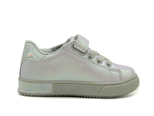 Кеди для дівчинки Bi&Ki Перламутровий (0795a silver-pink (23 (15 см))