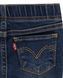 Комплект для дівчинки Levi's 3в1: велюрова зіпка, джинси, футболка Синій-рожевий-молочний (611 set pvu pink-blue (62 (3m))