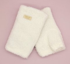 Мітенки (рукавички без пальців) жіночі Ronaerdo Білий (TEDDY2 white (all size (длина 15 см)))