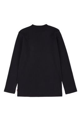 Вафельный лонгслив Термоджерси Levi's&reg; Thermal Tee для мальчика Черный (892 pvu black (92 (2A))