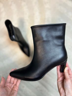 Ботильоны на низком каблуке женские Meideli Черный (1210 black (36 (23 см))