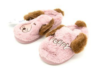 Комнатные тапочки для девочки Lion Темно-розовый (169 d-pink (28-29 (17 см))
