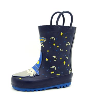 Гумові чоботи для хлопчика Chipmunks Темно-синій (Chipmunks27 d-blue (22 (14,5 см))