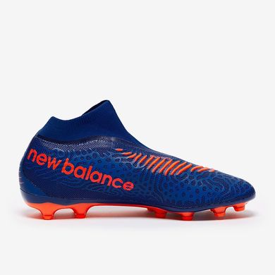 Бутси для дітей New Balance Синьо-Помаранчевий (NB Tekela V3 Magia AG blue-or (39 (на язичку - 24,5 см, по факту -25 см))