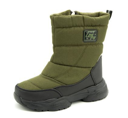 Дутики для мальчиков Alemy Kids Хаки (KM861S khaki (37 (23 см))