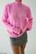 Яскравий Светр жіночий QU STYLE Рожевий (TK231111 pink Універсальний (S-M-L))