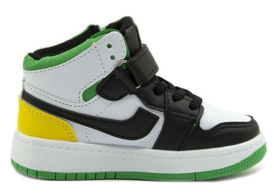 Черевики для хлопчика BBT Kids Біло-Зелений (R5871-3 white-green (26 (15,5 см))