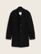 Шерстяне пальто Tom Tailor чоловіче Чорний S (2032440 black)
