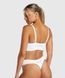 Фітнес топ, спортивний бюстгалтер жіночий Gymshark Білий (GLUW4531-WH white (S (36))
