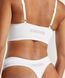 Фітнес топ, спортивний бюстгалтер жіночий Gymshark Білий (GLUW4531-WH white (S (36))