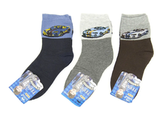 Комплект шкарпеток для хлопчика Lion Різнокольорові (C3217 bl-br-grey (31-36)