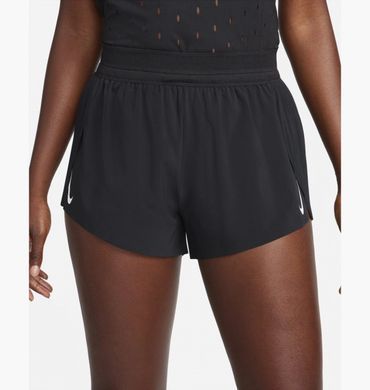 Шорти жіночі NIKE AEROSWIFT DRI-FIT ADV MID-RISE BRIEF-LINED 3 RUNNING SHORTS BLACK Чорний (FN2328-010 black lav25 (XS)