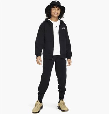 Штани на флісі Nike для хлопчика Чорний 158-170 см (fd3114-010 black)