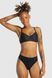 Фітнес топ, спортивний бюстгалтер жіночий Gymshark Чорний (H1A1S-BBBB-AQ2 black (M (38))