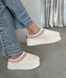 Уги - Тапки М'які Тедді TAZZ BRAID SLIPPERS жіночі YALA Молочний (YZM23 milk1 (36 (23,5 см))