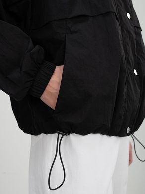 Демисезонная куртка ветровка HUGO женская Черный (Filia-1 10254490 01 black lav25 (M)