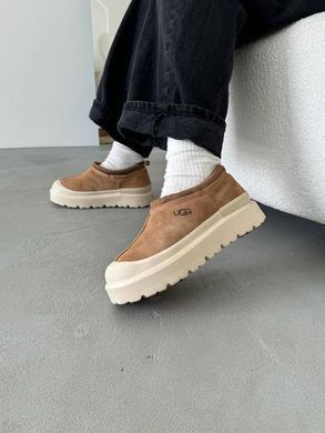 Уги тапки UGG Tasman Weather Hybrid женские Ailaifa Коричневый (G01 brown (36 (23,5 см))