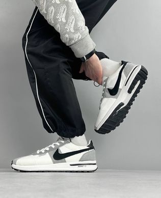 Кроссовки Nike Cortez White Black Grey мужские No brend Белый, Серый, Черный (A2735-5 wh-black (41 (26,5 см))