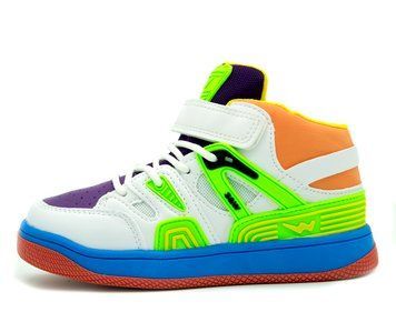 Хайтопы для мальчика Paliament Белый с цветными вставками (PB4-1 white-colors (37 (22 см))
