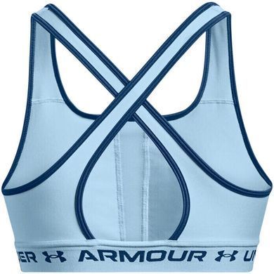 Бюстгальтер спортивний Under Armour Mid Crossback Блакитний (23411469-52 blue lav25 (XS)