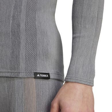 Термо лонгслів Adidas Terrex із вовни мериносу чоловічий Сірий (GB9454 grey lav25 (XS-S)