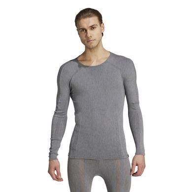 Термо лонгслів Adidas Terrex із вовни мериносу чоловічий Сірий (GB9454 grey lav25 (XS-S)