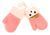 Варежки для девочки RuBi Розовый (A-604 pink (2-3 лет (обхват 13 см, длина перчатки 13 см))