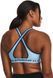 Бюстгальтер спортивний Under Armour Mid Crossback Блакитний (23411469-52 blue lav25 (XS)