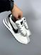 Кроссовки Nike Cortez White Black Grey мужские No brend Белый, Серый, Черный (A2735-5 wh-black (41 (26,5 см))