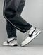 Кроссовки Nike Cortez White Black Grey мужские No brend Белый, Серый, Черный (A2735-5 wh-black (41 (26,5 см))